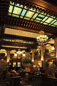 Peabody Hotel Lobby Retro Roadmap