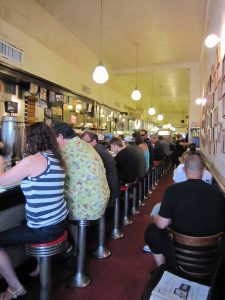 Eisenberg's Sandwich Shop New York NY - Counter - RetroRoadmap.com