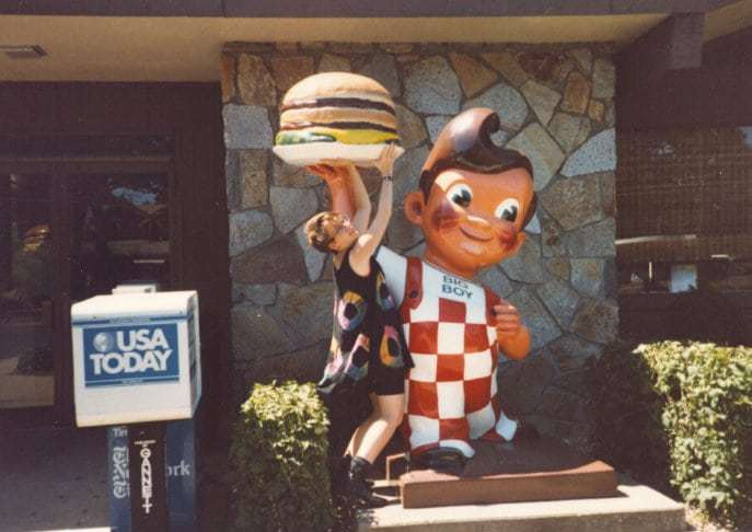 Big Boy Restaurant Cape Cod 1991 Retro Roadmap