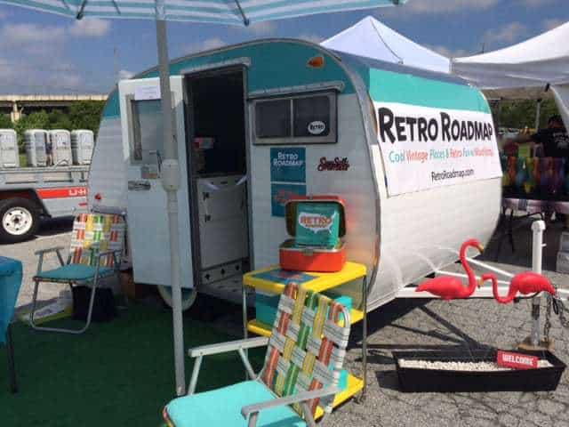 Retro Roadmap Vintage Camper 2017