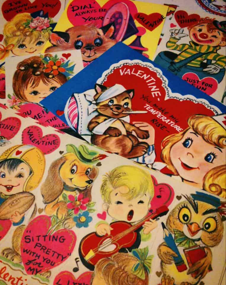 Vintage Valentines Retro Roadmap