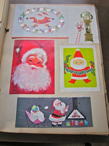 Vintage Christmas Cards RetroRoadmap.com