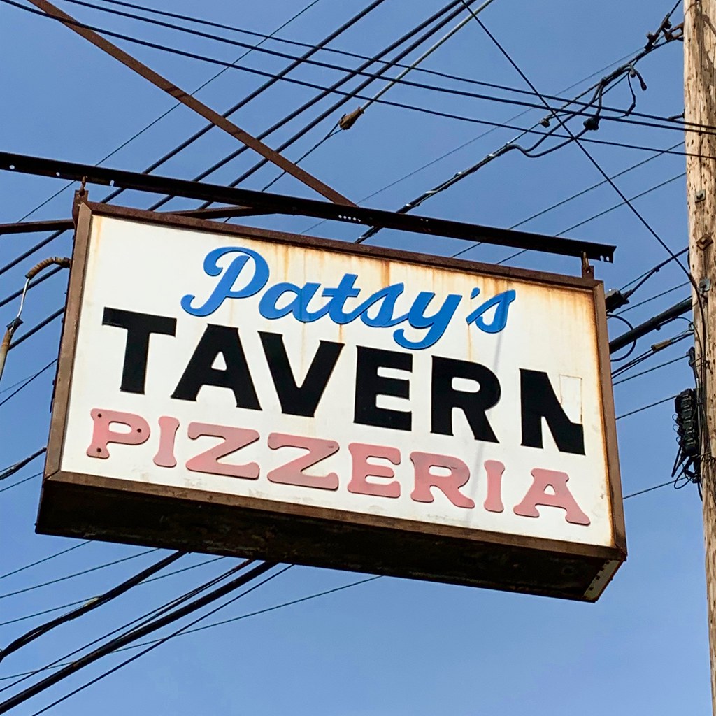 patsys tavern pizza paterson nj new jersey retro roadmap